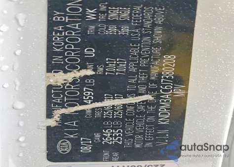 2018 Kia Sportage Lx z USA, uszkodzony, nr VIN KNDPM3AC6J7380208